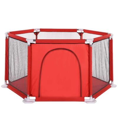 China New Design Durable Hot Sale Multifunctional Safety Foldable Hexagonal Baby Playpen for sale