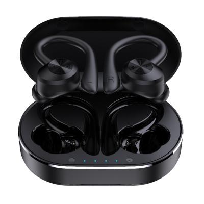 China 2021 New Arrivals Big Capacity Battery Black ANC TWS Mini Metal Wireless Earphone Sports Genuine For Game for sale