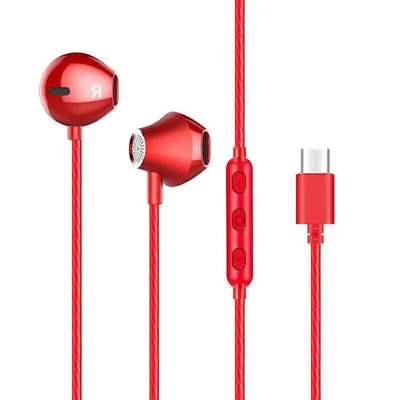 China Perfect Sound / Soft / Light Premium Digital Headphones Type-C In Ear Wired USB Type C 3.3mm Earphone Gaming Headset With Mic For Samsung Xiaomi HUAWEI for sale