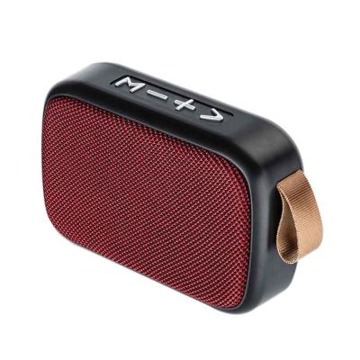 China Phone Function G2 Fabric Art Design Waterproof Portable Wireless Speaker FM TF Card U Disk U Disk Outdoor Audio for sale