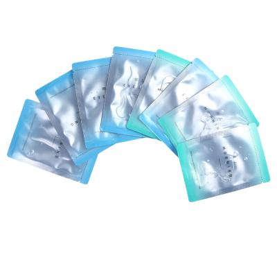 China 3 Side Barrier Seal Custom Printed Smell Proof Aluminum Foil Mylar Small Sample Packaging Bags for sale