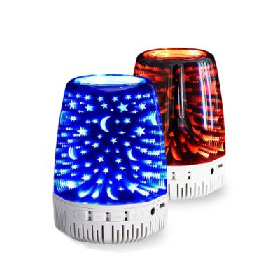 China 2020 New Party Function Phone Speaker Wireless Lamp Wireless Speaker OEM DJ Audio Music Led Light Speaker for sale