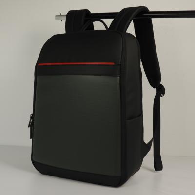 China Black Dynamic Led Smart Laptop Backbag Bag Waterproof Led Charging Phone Leather Trim GPS 4G Backpack Waterproof Bag for sale