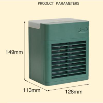 China 2021 Outdoor New USB Powered Portable Mini Air Cooler Desk Water Mist Air Conditioner Cooling Fan with 2000mA Rechargeable Battery for sale