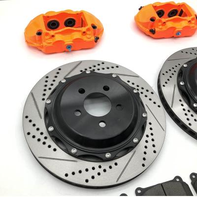 China Jekit Rear Brake Caliper 4 Aluminum Pots Brake Disc 345*28mm For Honda Stream Rear Wheel for sale