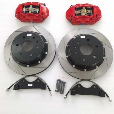 China High performance aluminum brake caliper covers red color gt4 brake caliper 330*28mm rotors for subaru honda cr-v rd1 for sale