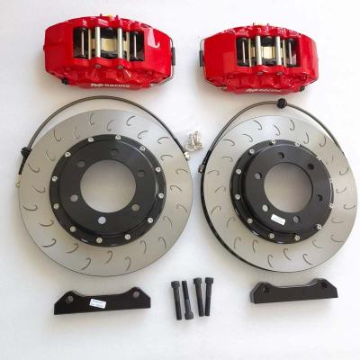 China High Performance Aluminum 362*32mm Six Piston Forged Brake Calipers Can OEM For Honda Civic Accord for sale