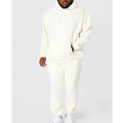 China Breathable OEM China Customize Bigger / Big Size Mens Tracksuits Embroidery Tech Fleece for sale