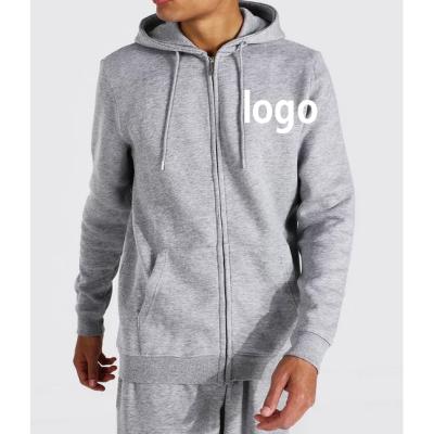 China Wholesale anti-shrink zipper hoodie full face factory custom vintage washed to cut and sew men's hoodies for sale