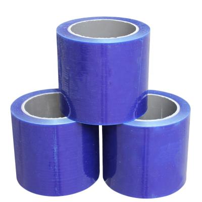 China Good prices blue plastic pe protective film profiles water soluble surface protection for sale