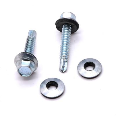 China Main Truss Hex Joint Screws With Galvanized EPDM Joint Self-Drilling Screws for sale