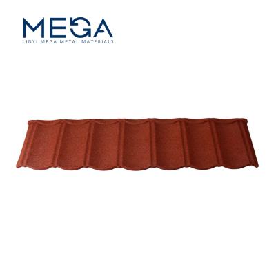 China Classic Bond Stone Cheap Roof Tile Bond Stone Roof Building Materials Metal Coated Roof Tile for sale