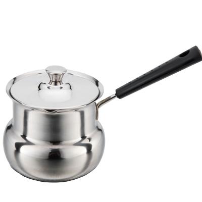 China Viable Hot Selling Stainless Steel Food Grade Mirror Polish Turkish Milk Warmer Coffee Pot for sale