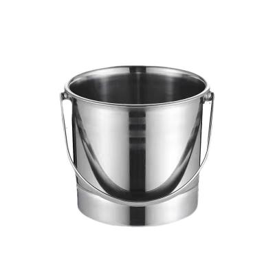 China Viable Hot Selling Barware Stainless Steel Small 1.6 Liter Metal Wine Bucket Ice Bucket for sale