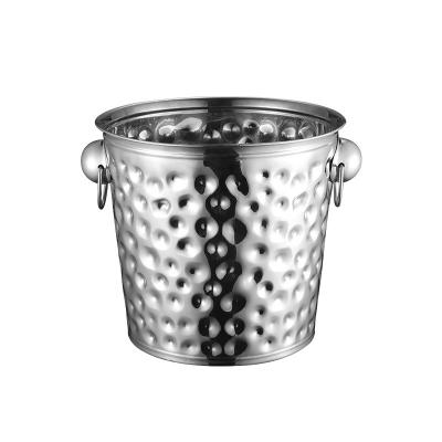 China High Quality Viable Price Good Iron Stainless Steel Champagne Wine Beer Ice Bucket for sale