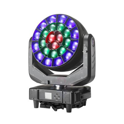 China High level 24x60w buzz wash B-eye rgbw 4in1 LED moving head light in concert with folding hooks for events lighting for sale