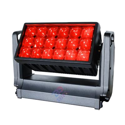 China IP65 Stage Wash Zoom 18*40W Led Motion Head Spotlights 4-in-1 RGBW Full Color Led Stage Lights With Zoom Effect For Live Events for sale