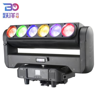 China Party china hot sale 6x60w 4in1 rgbw dmx led wash stage zoom moving head light for wedding party for sale