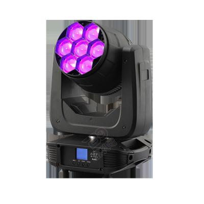 China Club RGBW 4in1 LED Beam Equipment Stage Lighting Moving Head Light For DJ Disco 7*40w for sale