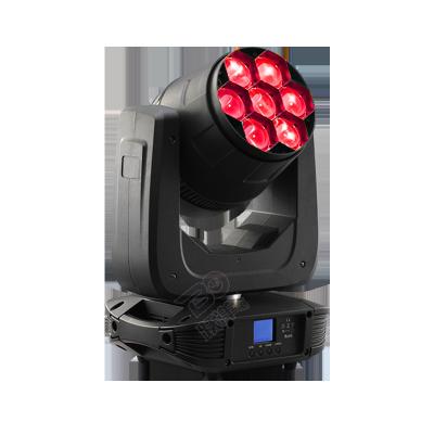 China Club High Power 7*40W RGBW 4 In1 LED Zoom Wash Moving Head Light For Stage for sale