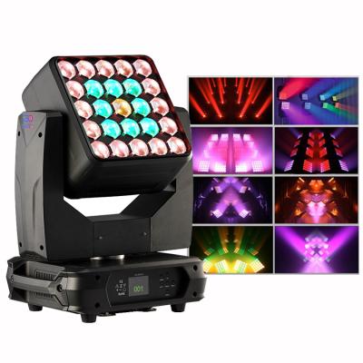 China Stage led light party decoration 25*15w 5x5 led matrix dmx rgbw led pixel stage lighting show indoor light equipment for sale for sale