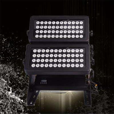 China Building lighting china fluter dmx light 96 X10w led RGBW 4-in-1 outdoor city color wall spotlight, city color light for sale