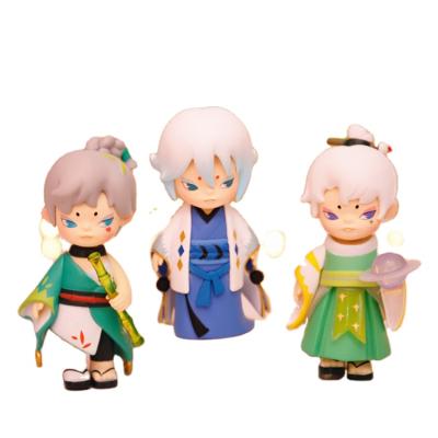 China DIY TOY Cartoon Anime Figure Action Figure Mini 3D PVC Doll Model Toy For Collect for sale