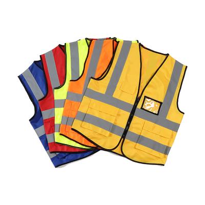 China ISO20471 Certified Safety Reflective Jacket Yellow & Orange S-XXL Customized Size Te koop