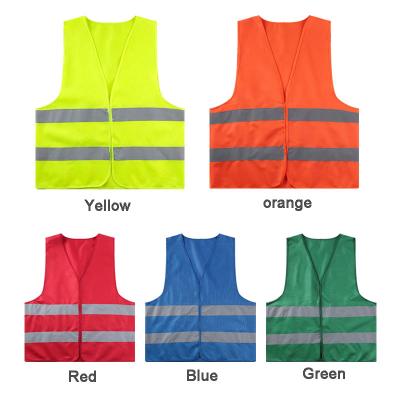 China Reflecting cycling breathable customized high visibility warning class 2 safety vests With mult pockets à venda