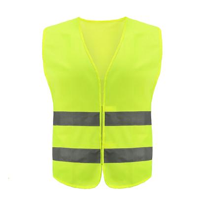 China Wholesale safety vest with reflective strips custom multi-pocket practical reflective vest jacket Te koop