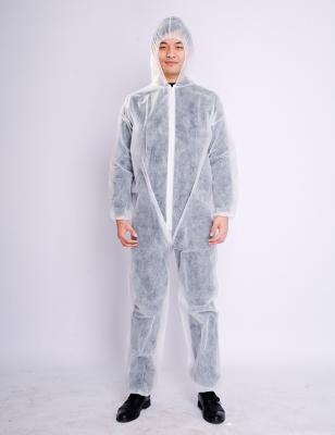 China S,M,L,XL,XXL Disposable Coveralls Nonwoven Breathable Protection Microporous Overall à venda