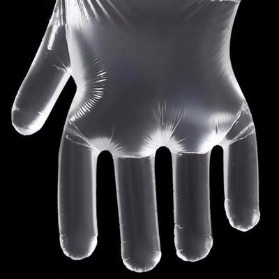 China White Clear Food Grade Gloves 100pcs/Bags, 100bags/Carton package For Food Catering for sale