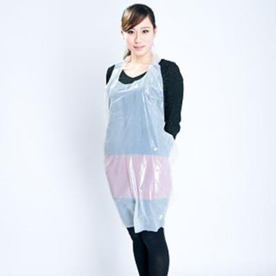 China Online Shopping Hair Cutting Apron Disposable Warter Proof And Grease Proof Gown à venda