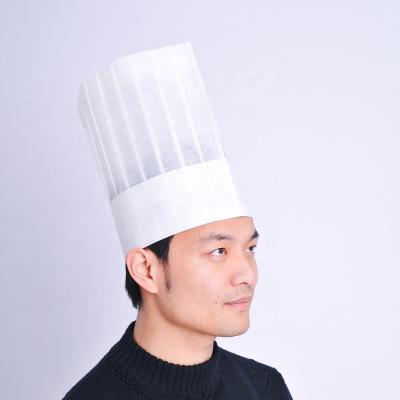 China NEW ARRIVAL paper adjustable headband recycled paper chef hat Te koop