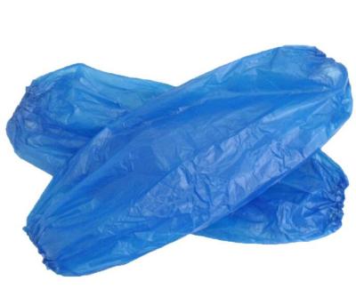 China Food Grade Non Woven Sleeve Cover Disposable 100% Polyester And Polyethylene material In Blue Color for sale