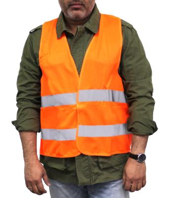 China High Visibility Custom Your Logo Protective Workwear  Reflective Strips Outdoor Work Safety Vest for sale