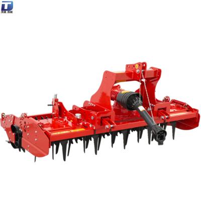 China Red Heavy Duty Farms Tractor PTO Driven Power Rotary Harrow for sale