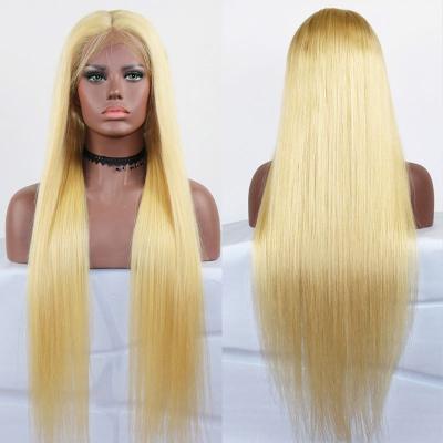 China Body Wave Blonde 613 Hd Lace Raw Lace Front Wigs For Black Women Frontal Hair Wig 13x4 13x6 Full Lace Wig Cuticle Aligned Hair for sale