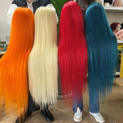 China Body Wave Blonde 613 Hd Lace Transparent Lace Front Colorful Wig Frontal Hair Wigs For Color Women High Density Lace Front Wig Color for sale