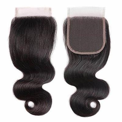 China Hd Straight Lace Closure Lace Headband Cuticle Aligned Brazilian Hair Hair Weave Bundles 100% With Closure Seller for sale