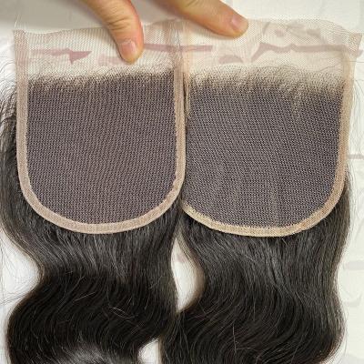 China Hd Transparent Straight Lace Closure Lace Headband Swiss Cuticle Aligned Brazilian Hair Hair Weave Bundles 100% With Closure Seller for sale