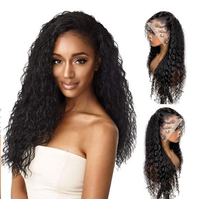 China Body Wave Hair Wigs For Color Women Wigs HD Cuticle Aligned Hair Lace Front Wig Water Wave Transparent Wholesale Curly for sale