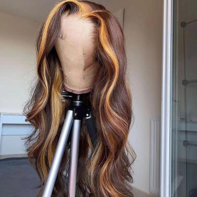 China Body Wave Hair Lace Front Wigs Body Wave HD 360 Full Lace Front Wigs For Color Women Raw Brazilian Glueless Cuticle Aligned Hair for sale