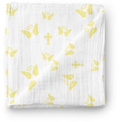 China Anti-pilling Softness Hot-selling Custom Newborn Wraps Covers Floral Baby Tassel Muslin Blanket for sale