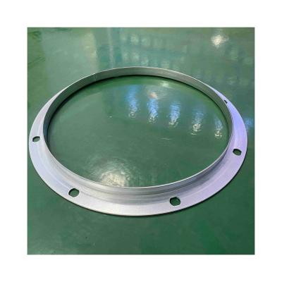 China Contemporary Wholesale Top Quality Round Galvanized Stainless Steel Flange For Sale for sale