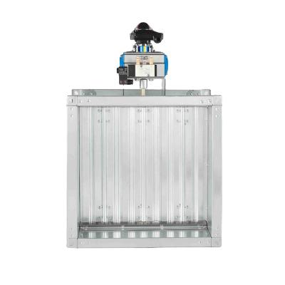 China Factory Direct Sale Contemporary Premium Popular Galvanized Square Pneumatic Air Valve for sale