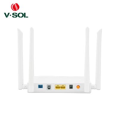 China High Quality Ftth Fiber Optic Network Onu Epon Vsol 2GE+wifi V2802DAC for sale