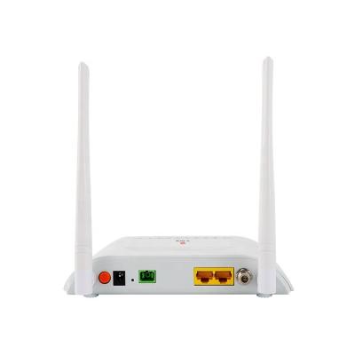 China FTTH FTTB FTTX Network V-SOL EPON ONU WIFI 1GE+1FE CATV ONU EPON for sale