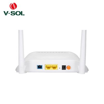 China FTTH XPON dual mode ONU 1GE 1FE GPON WIFI ONU V2802GW for sale