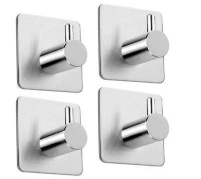 China 2021 New Arrival Storage Accessories Hanger Wall Mounted Key Holder Adhesive Hooks for sale